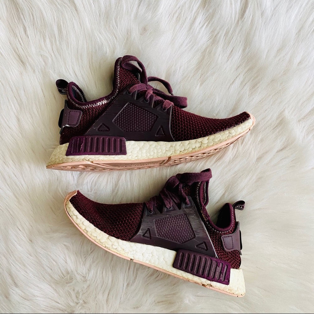 Women’s Burgundy Adidas NMD XR1 6.5